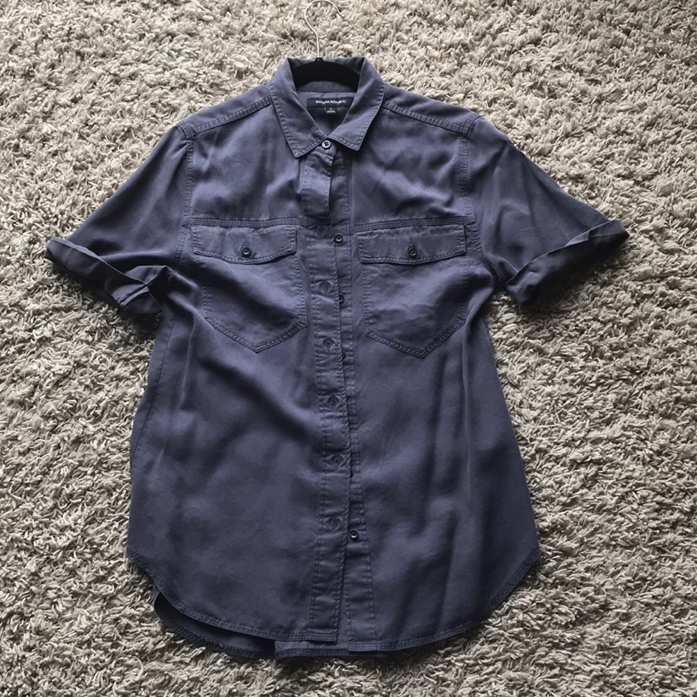 Banana Republic Boyfriend Trucker Shirt